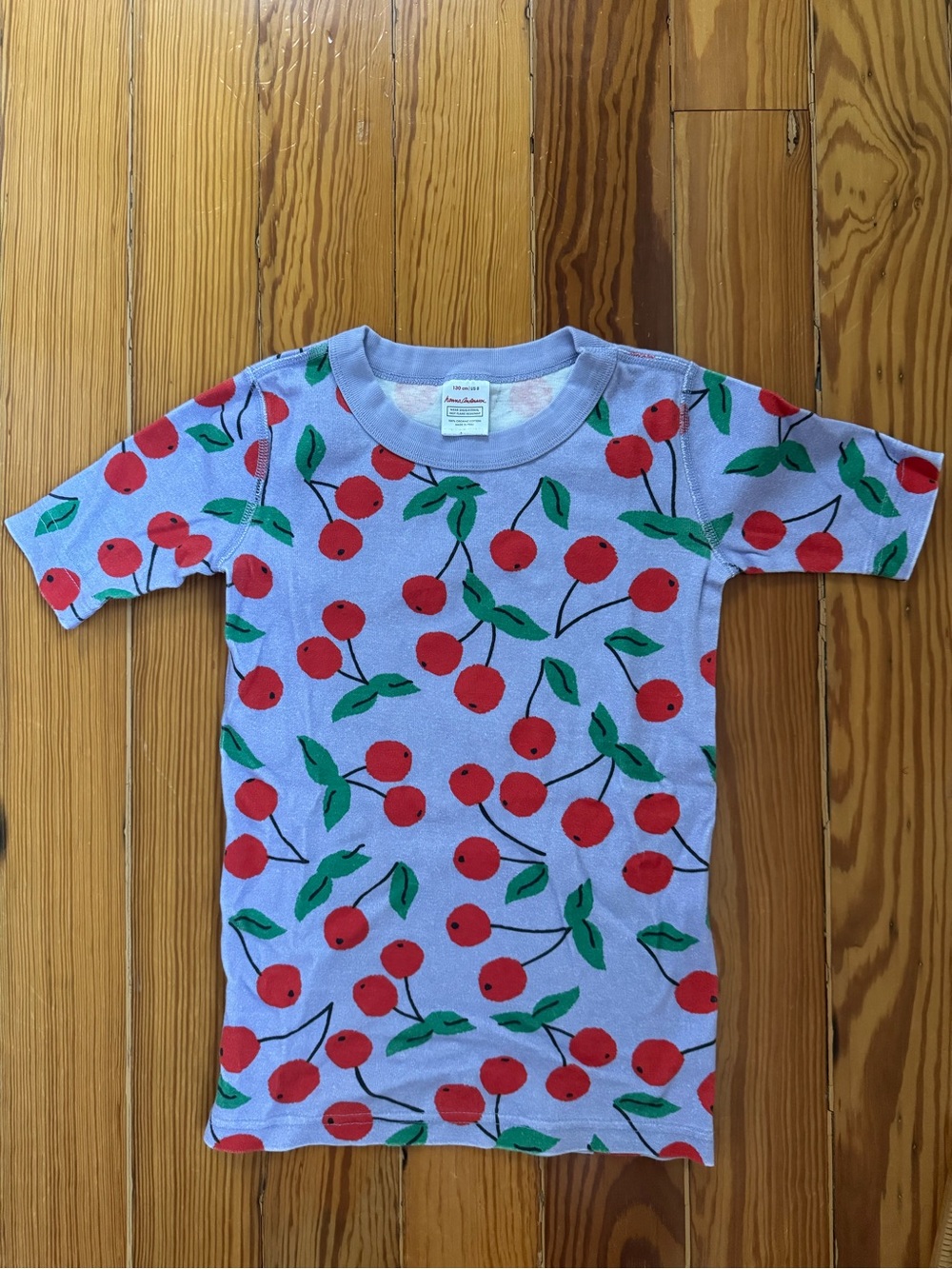 Hanna Andersson Cherry Print PJ Top